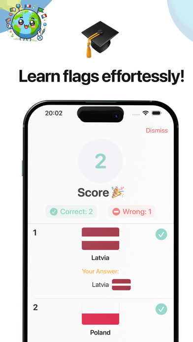 Ảnh chụp màn hình của Flag Quiz·