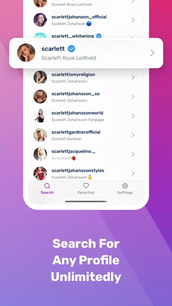 PicHunter: Insta Profile Zoom应用截图