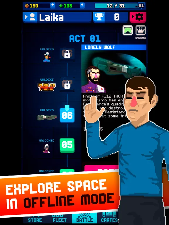 Capturas de tela do Battle Star Arena iPad 