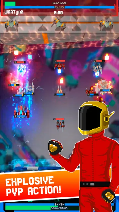 Capturas de tela do Battle Star Arena