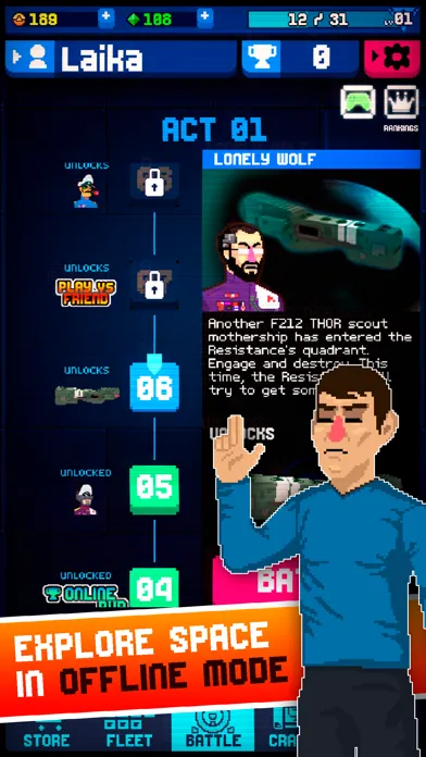 Capturas de tela do Battle Star Arena