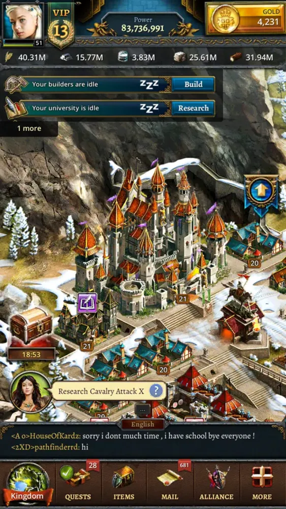 Capturas de tela do Age of Lords: Legends & Rebels