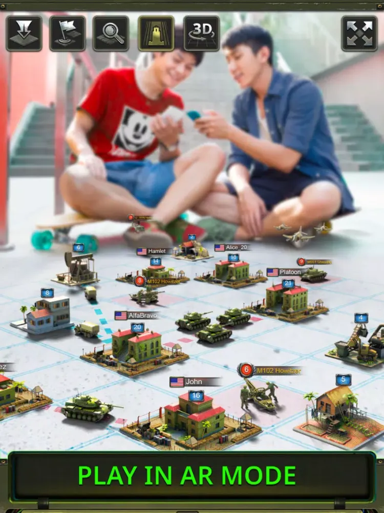 Tactical Heroes 2: Platoons iPad  スクリーンショット