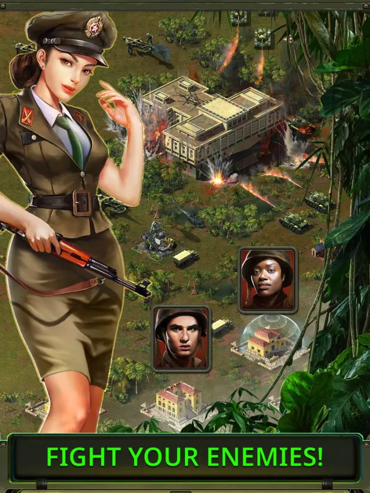 Tactical Heroes 2: Platoons iPad  スクリーンショット