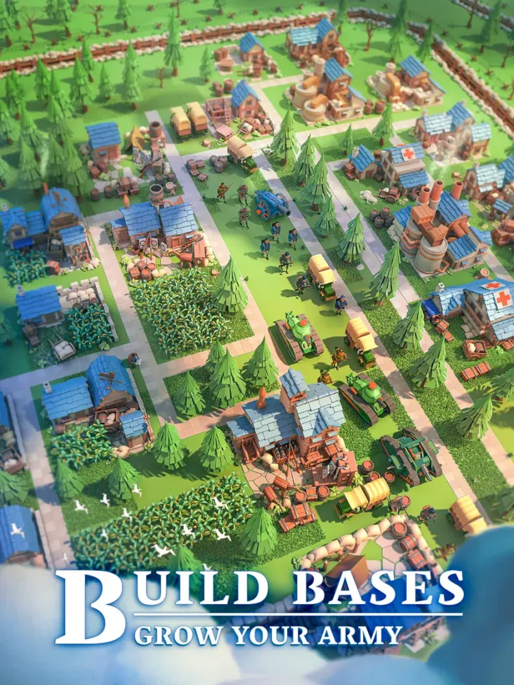 Game of Trenches: WW1 Strategy iPad  スクリーンショット