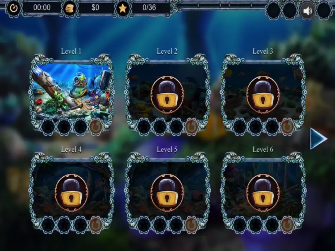 Скриншоты Underwater detection - Love to play every day iPad 