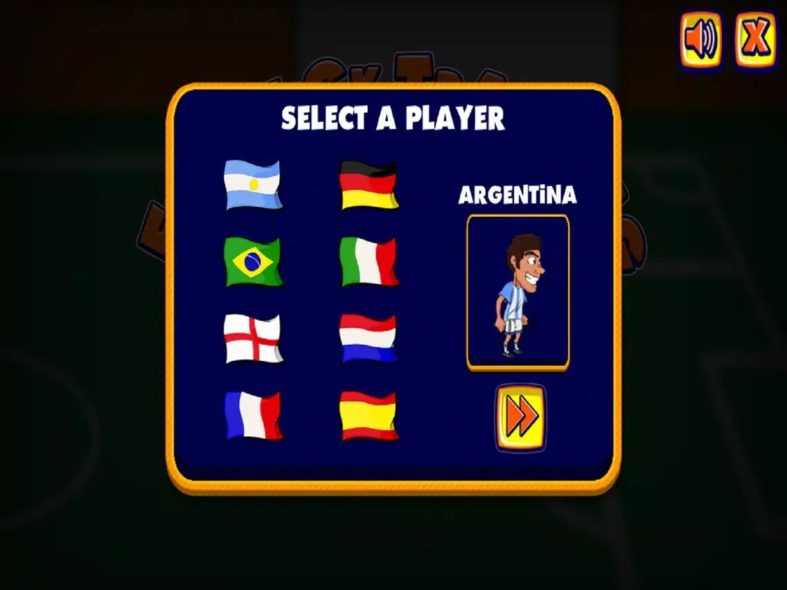 Captures d'écran de World Cup Competition - Try iPad 