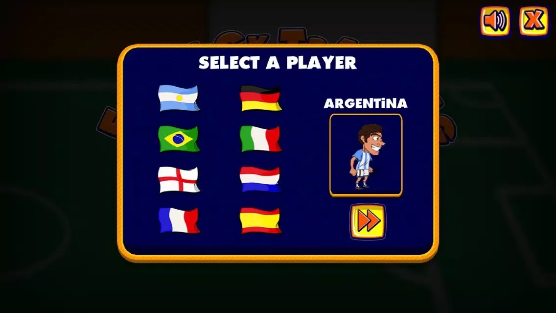 Captures d'écran de World Cup Competition - Try