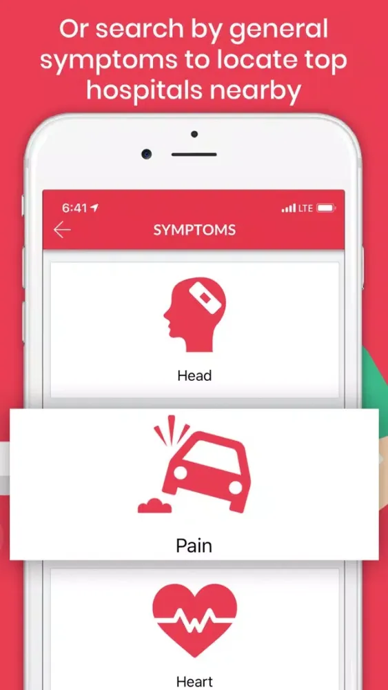 ERgent: Emergency Room Locator سکرین شاٹس