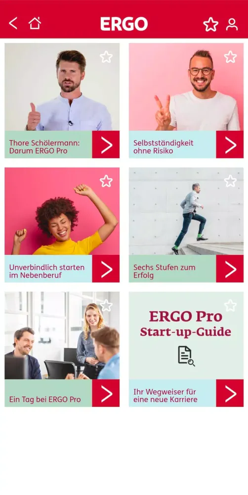 Screenshot di ERGO Prothek