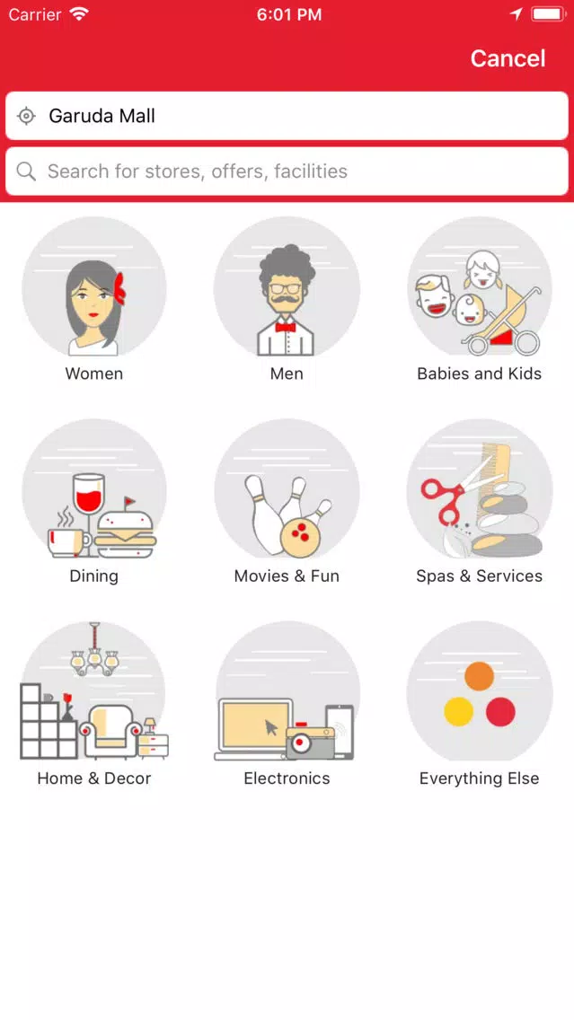 Ảnh chụp màn hình của Ergo Demo App