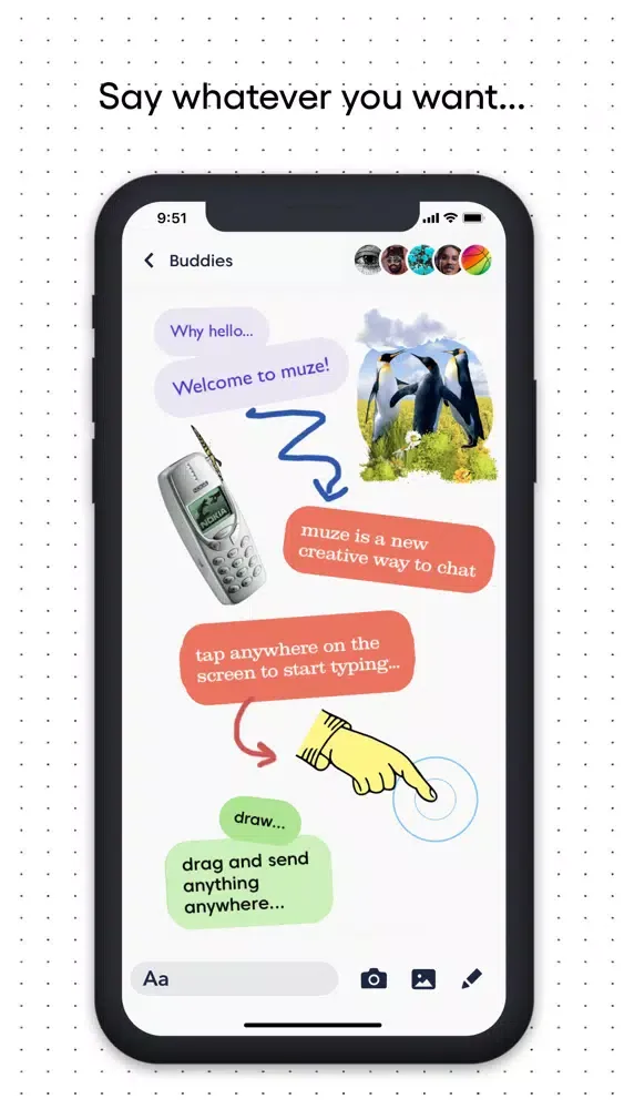 تصاویر Muze - Chat