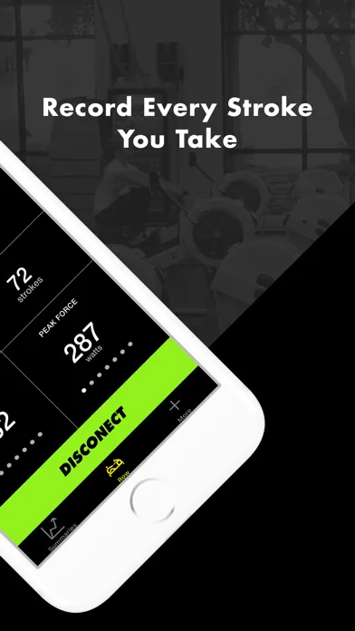 Tangkapan skrin Float - The Indoor Rowing App