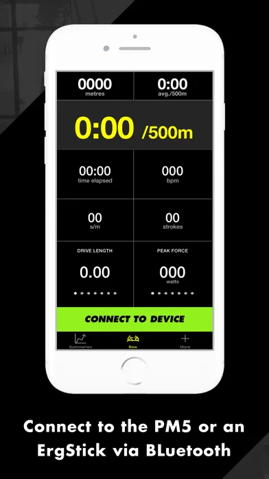 Tangkapan skrin Float - The Indoor Rowing App