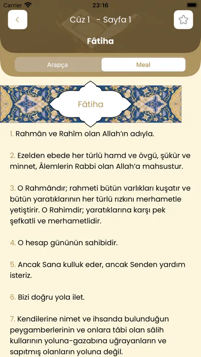 Kur'an-ı Kerim Oku স্ক্রিনশট