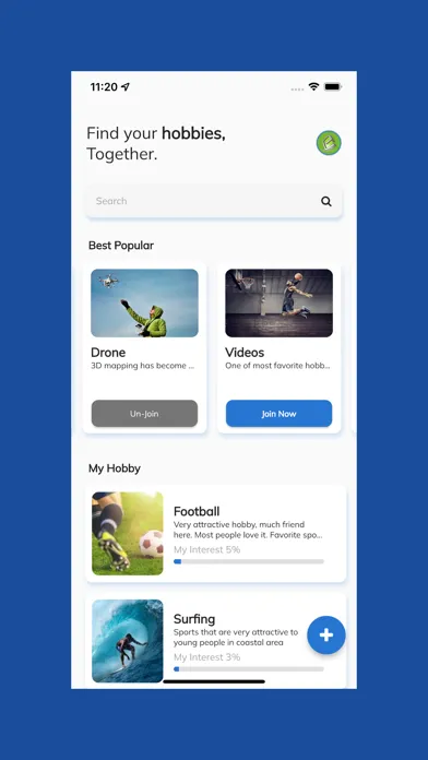 Hobbies Social应用截图