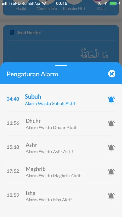 Muslims - AlQuran & Sholat स्क्रीनशॉट