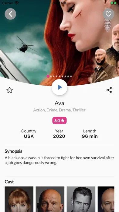 ภาพหน้าจอของ Theaterify - Movie Apps
