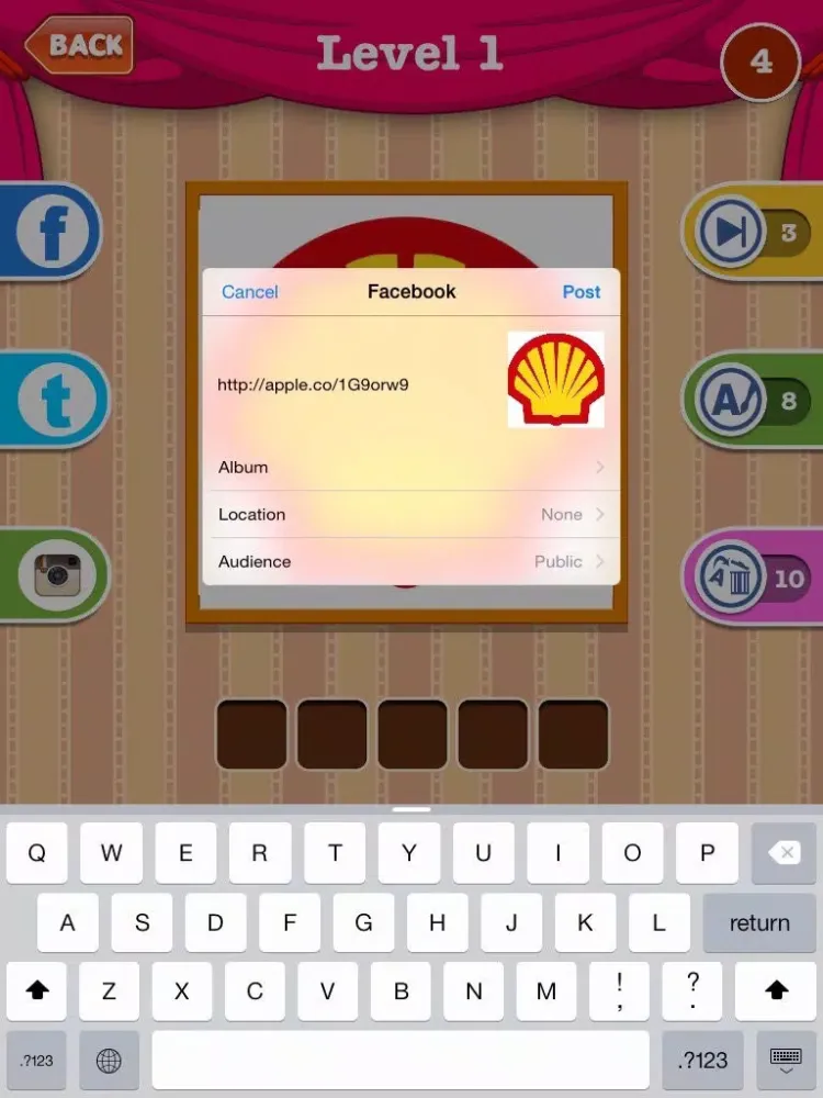 Guess The Brand Logo Pop Quiz. The Trivia Mania Game For Free iPad Screenshots
