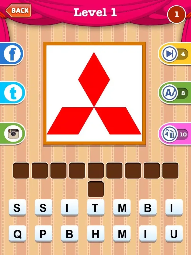 Guess The Brand Logo Pop Quiz. The Trivia Mania Game For Free iPad Screenshots