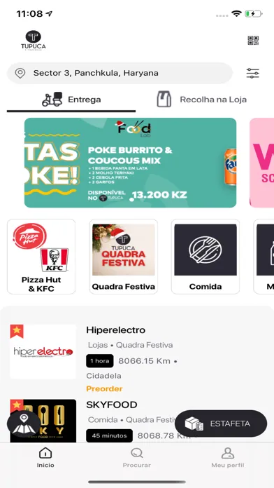 TUPUCA - Entregas Ilimitadas Ekran Görüntüleri