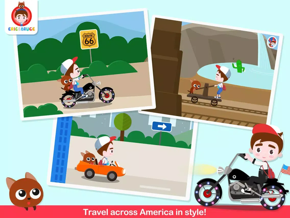Eric & Bruce Travel To America iPad 应用截图