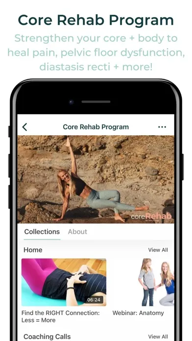 Zrzuty ekranu Erica Ziel – Core Athletica®