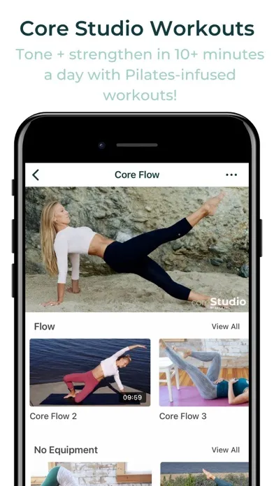 Zrzuty ekranu Erica Ziel – Core Athletica®