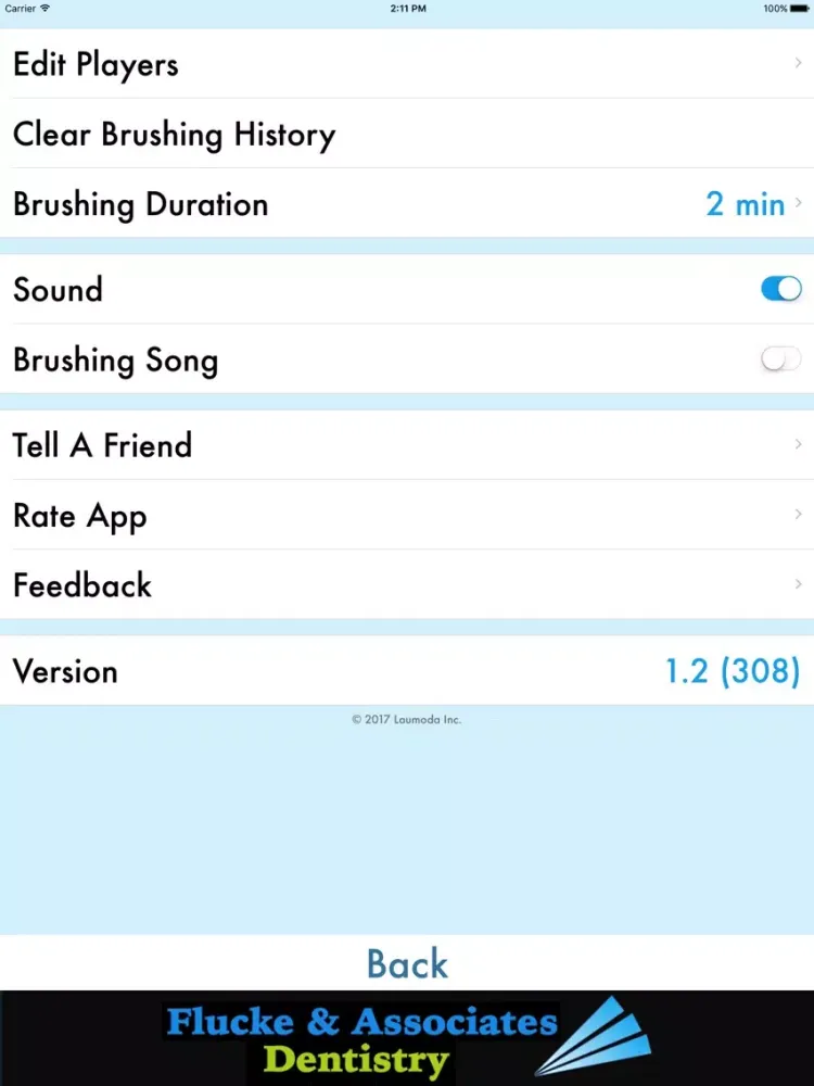 Screenshot di Flucke & Associates iPad 