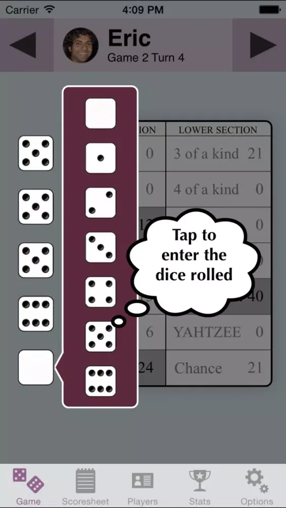 YZ Score - YAHTZEE® scoresheet应用截图