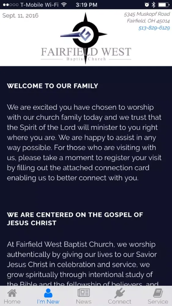 Fairfield West Baptist Church应用截图