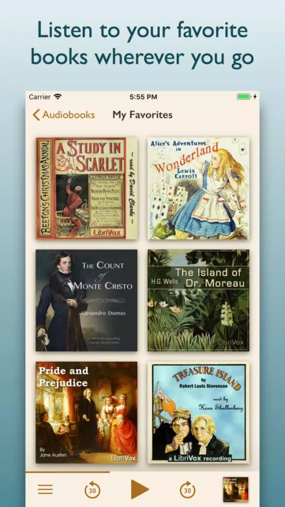 Ảnh chụp màn hình của Oldio - Audiobook Classics