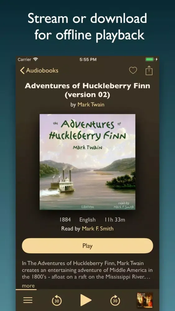 Ảnh chụp màn hình của Oldio - Audiobook Classics