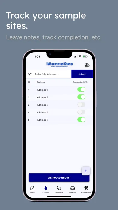 Water-Ops Mobile سکرین شاٹس
