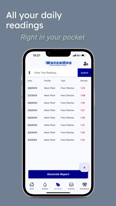 Water-Ops Mobile سکرین شاٹس