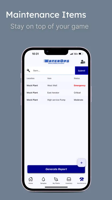 Water-Ops Mobile سکرین شاٹس