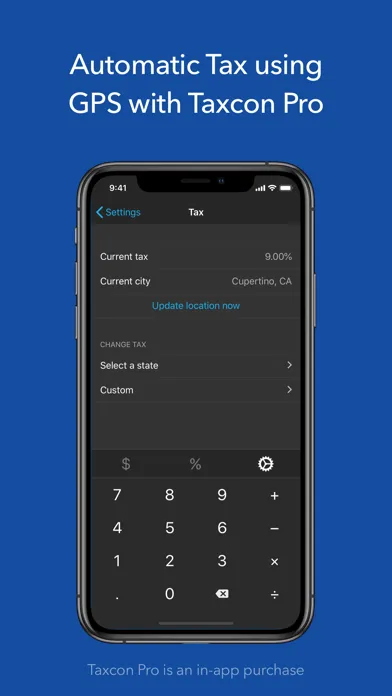 ภาพหน้าจอของ Taxcon