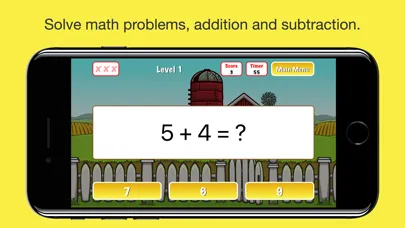ภาพหน้าจอของ First Grade Math Challenge