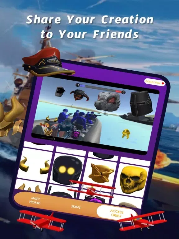 World Naval Warship for roblox iPad 应用截图