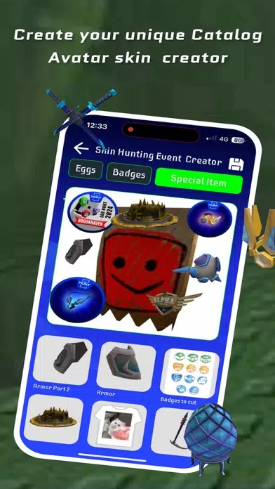 Zrzuty ekranu Robloc Catalog skin For Roblox