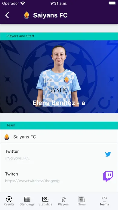 Queens League Fans Resultados Screenshots