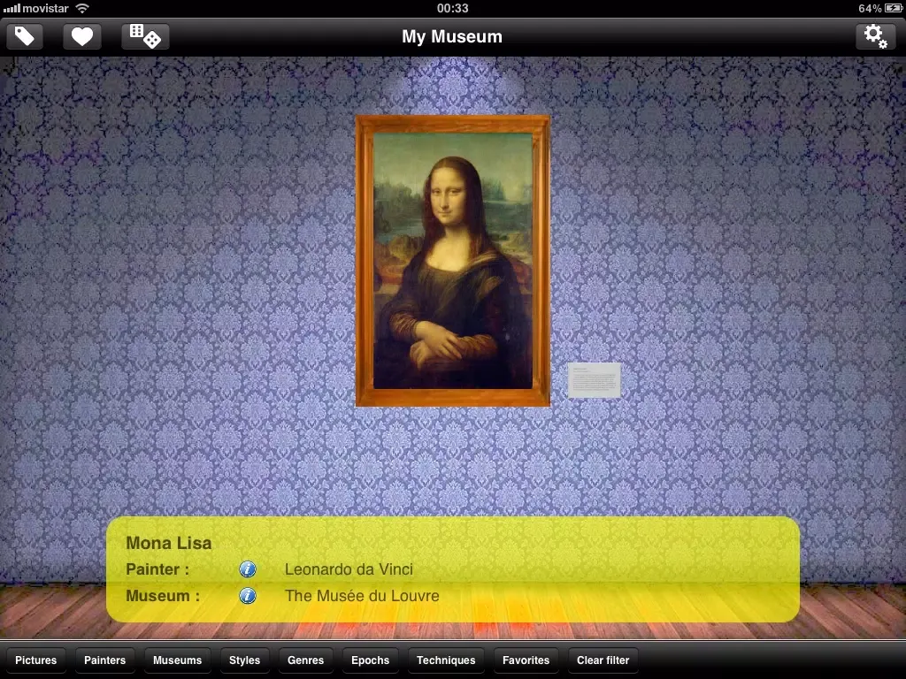 Скриншоты iArtGallery Lite iPad 