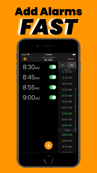 ภาพหน้าจอของ Quik Alarm