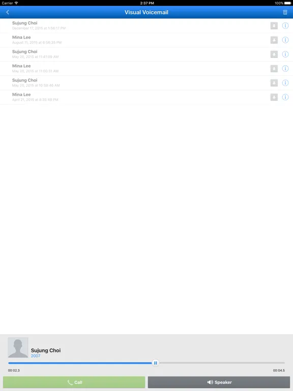 iPECS UCS iPad 應用截圖