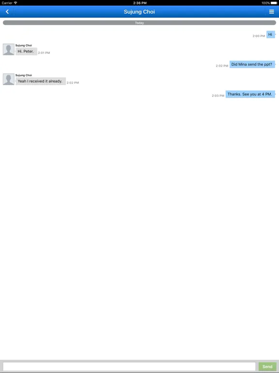 iPECS UCS iPad 應用截圖