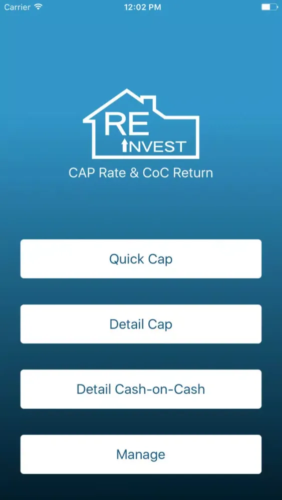 Screenshot di RE Investing Calculator