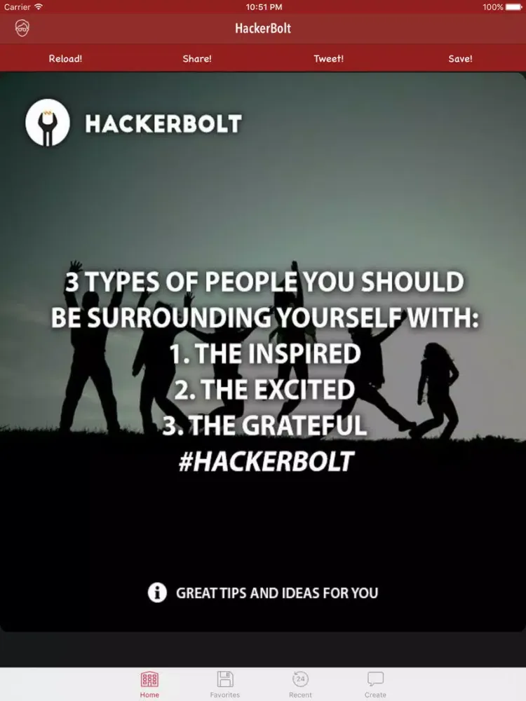 Screenshot di Self-Hacker, Life Hacks, Tips & Tricks iPad 