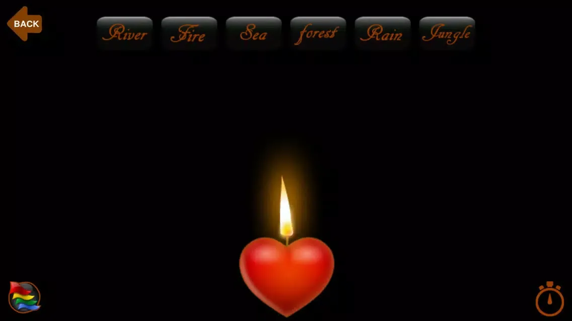 Capturas de pantalla de Relax Candle Light & Fireplace