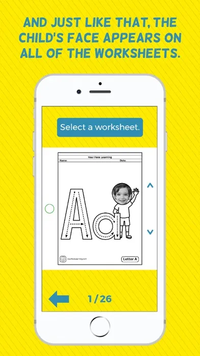Your Face Learning Screenshots