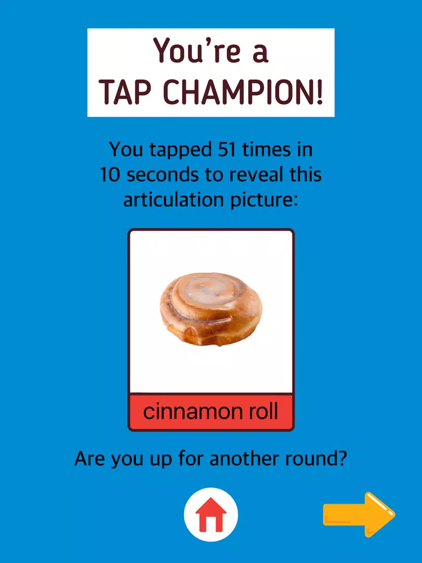 Tap Champion Articulation iPad  Screenshots